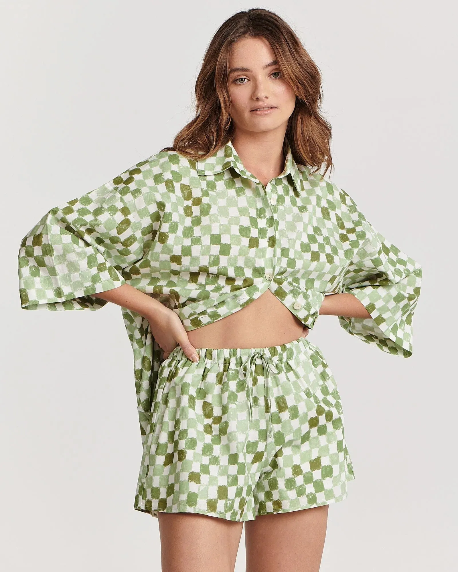 Harlow Shirt Checkerboard