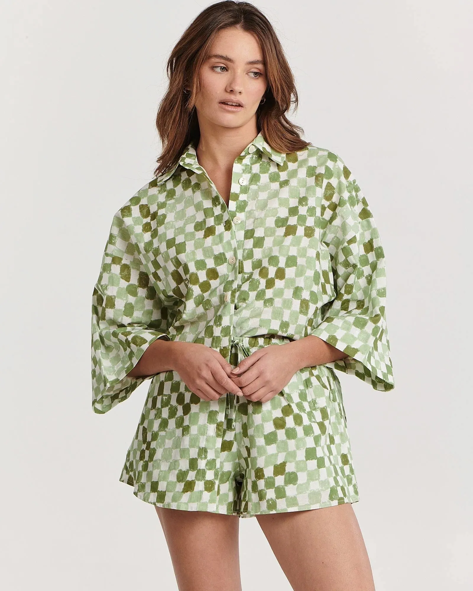 Harlow Shirt Checkerboard