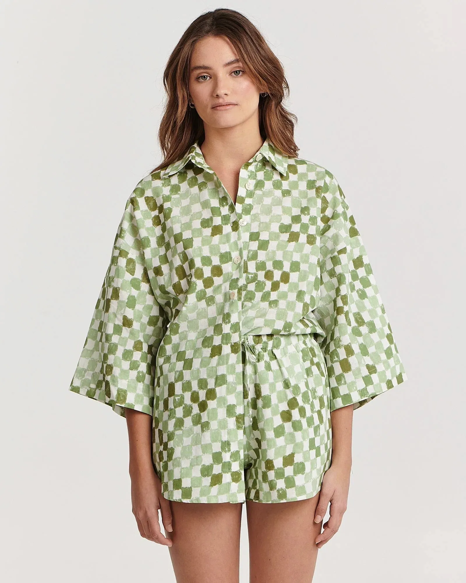 Harlow Shirt Checkerboard