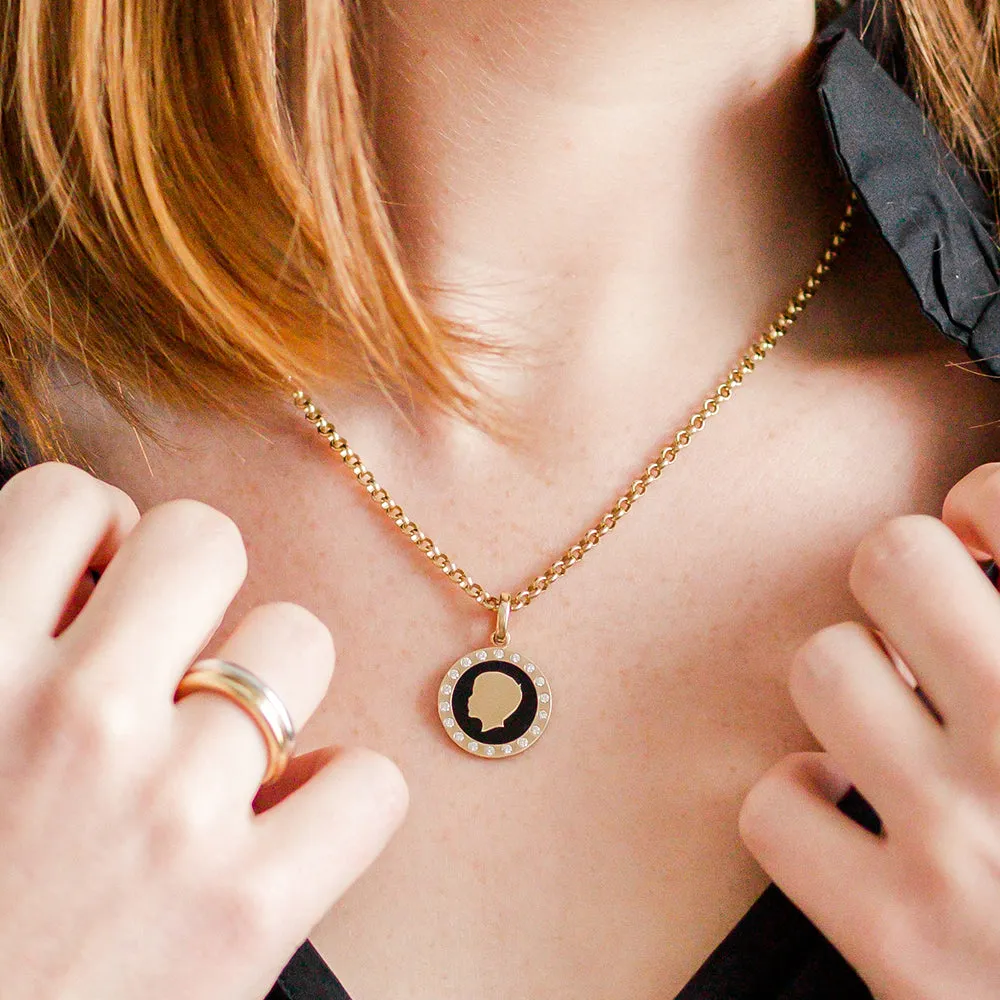 Heavyweight Rolo Chain Necklace