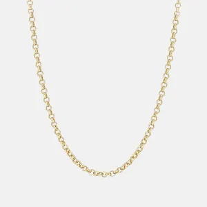 Heavyweight Rolo Chain Necklace