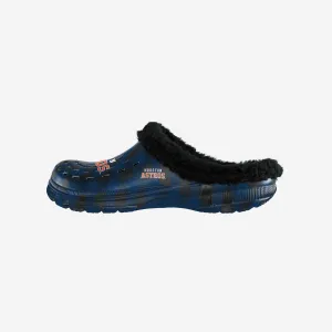 Houston Astros Sherpa Lined Buffalo Check Clog