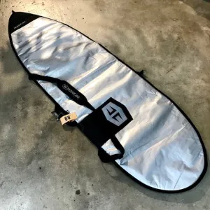 HURRICANE   MINIMAL SINGLE POLY COVER 7'2  SILVER
