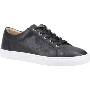 Hush Puppies Tessa Laces Ladies Shoes in Black
