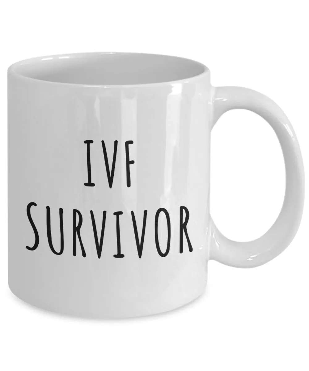 IVF Gifts for Women Men Sister IVF Survivor Mug Coffee Cup