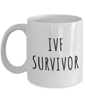 IVF Gifts for Women Men Sister IVF Survivor Mug Coffee Cup