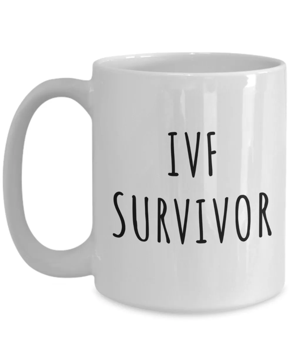 IVF Gifts for Women Men Sister IVF Survivor Mug Coffee Cup