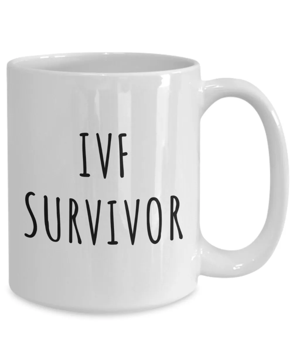 IVF Gifts for Women Men Sister IVF Survivor Mug Coffee Cup