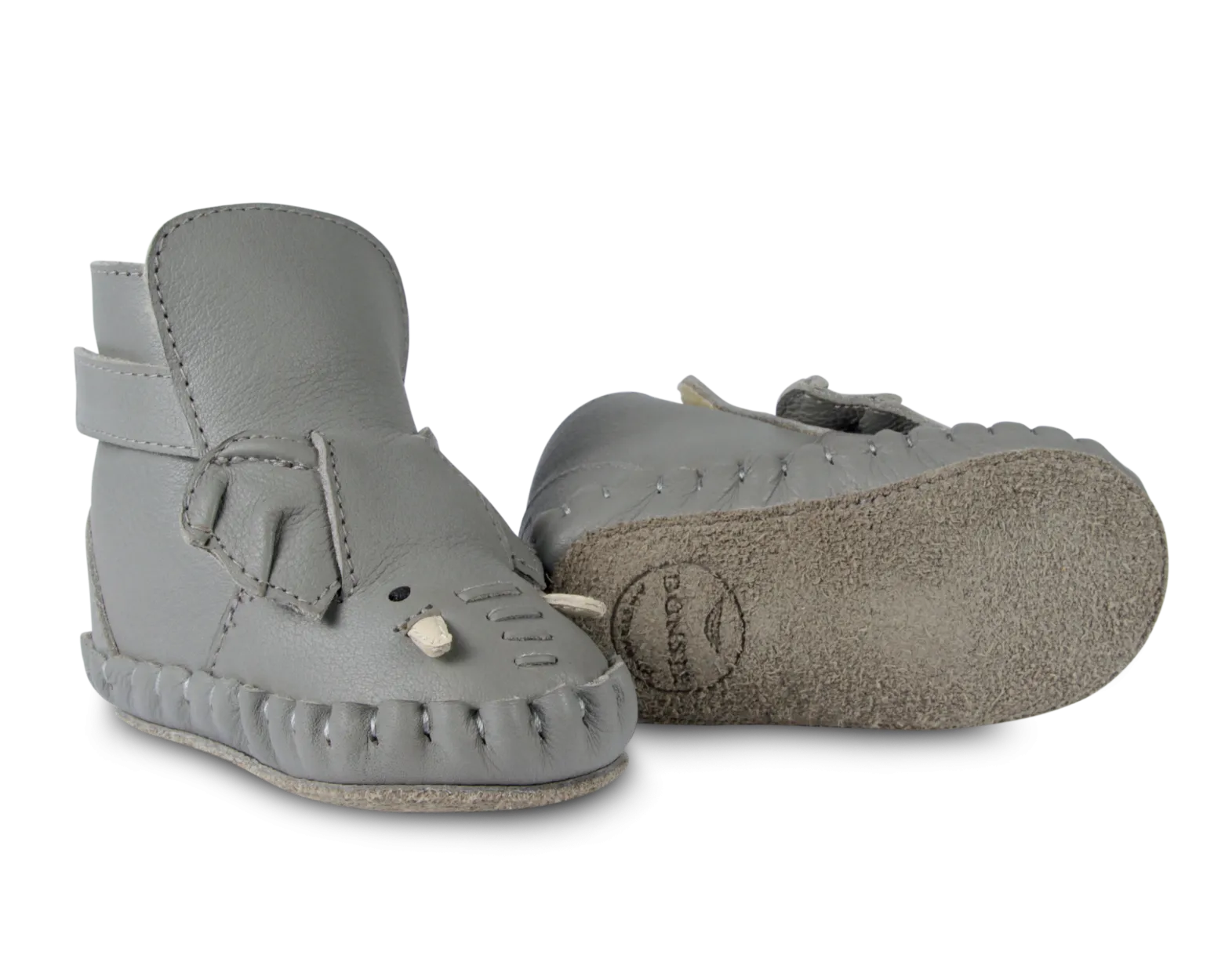 Kapi Special Booties | Elephant | Elephant Grey Leather