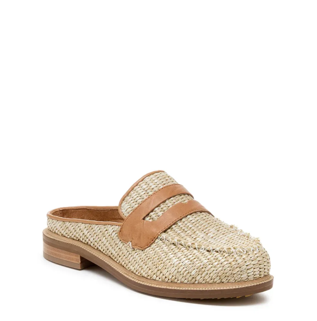 Kelsi Dagger Lock Raffia Mules