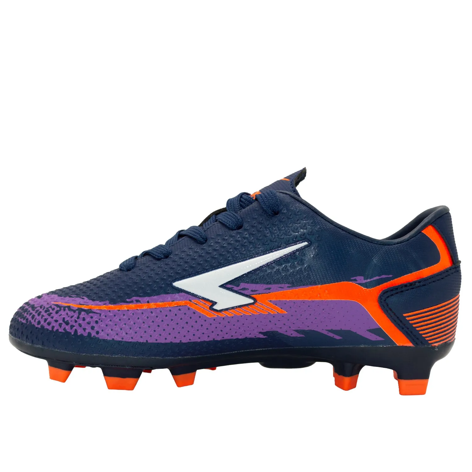 Knight Senior Football Boots - Navy/Purple