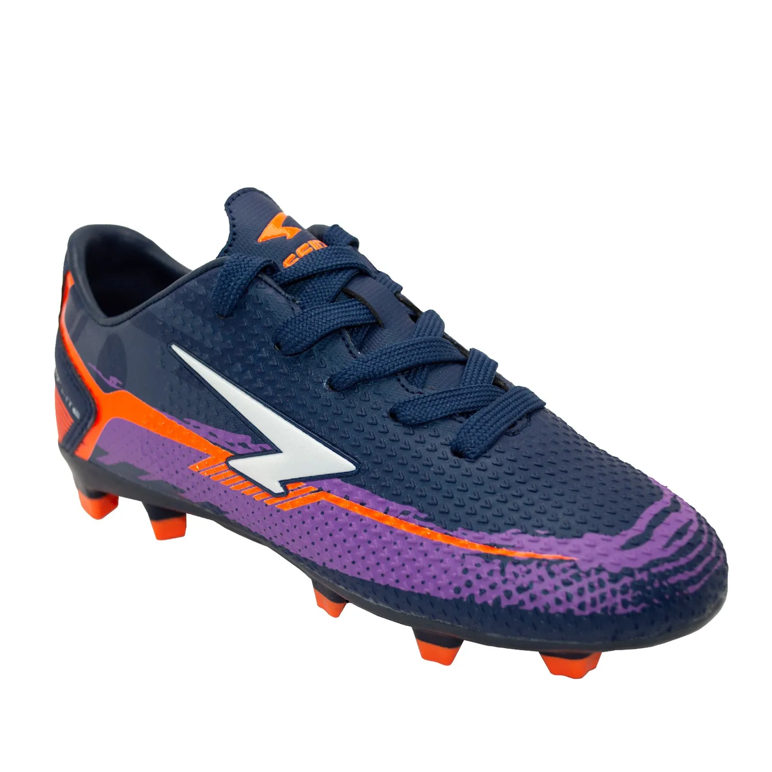 Knight Senior Football Boots - Navy/Purple