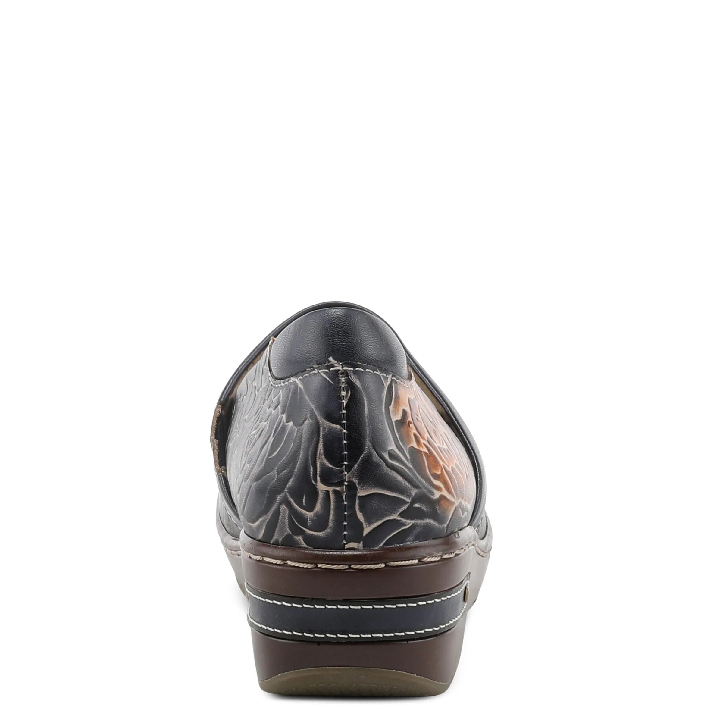 L'Artiste Elkayjay Women's Leather Slip On Clogs