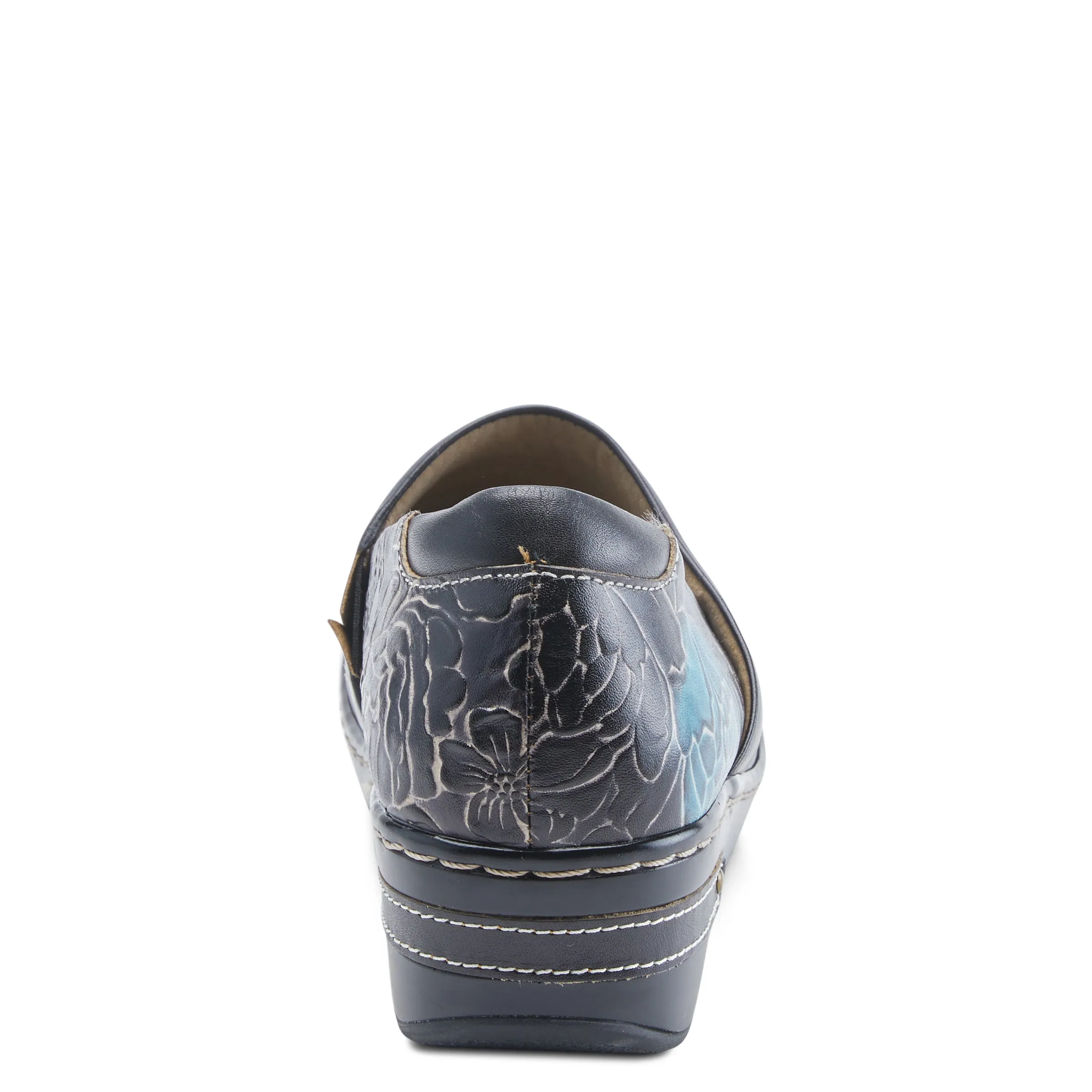 L'Artiste Elkayjay Women's Leather Slip On Clogs