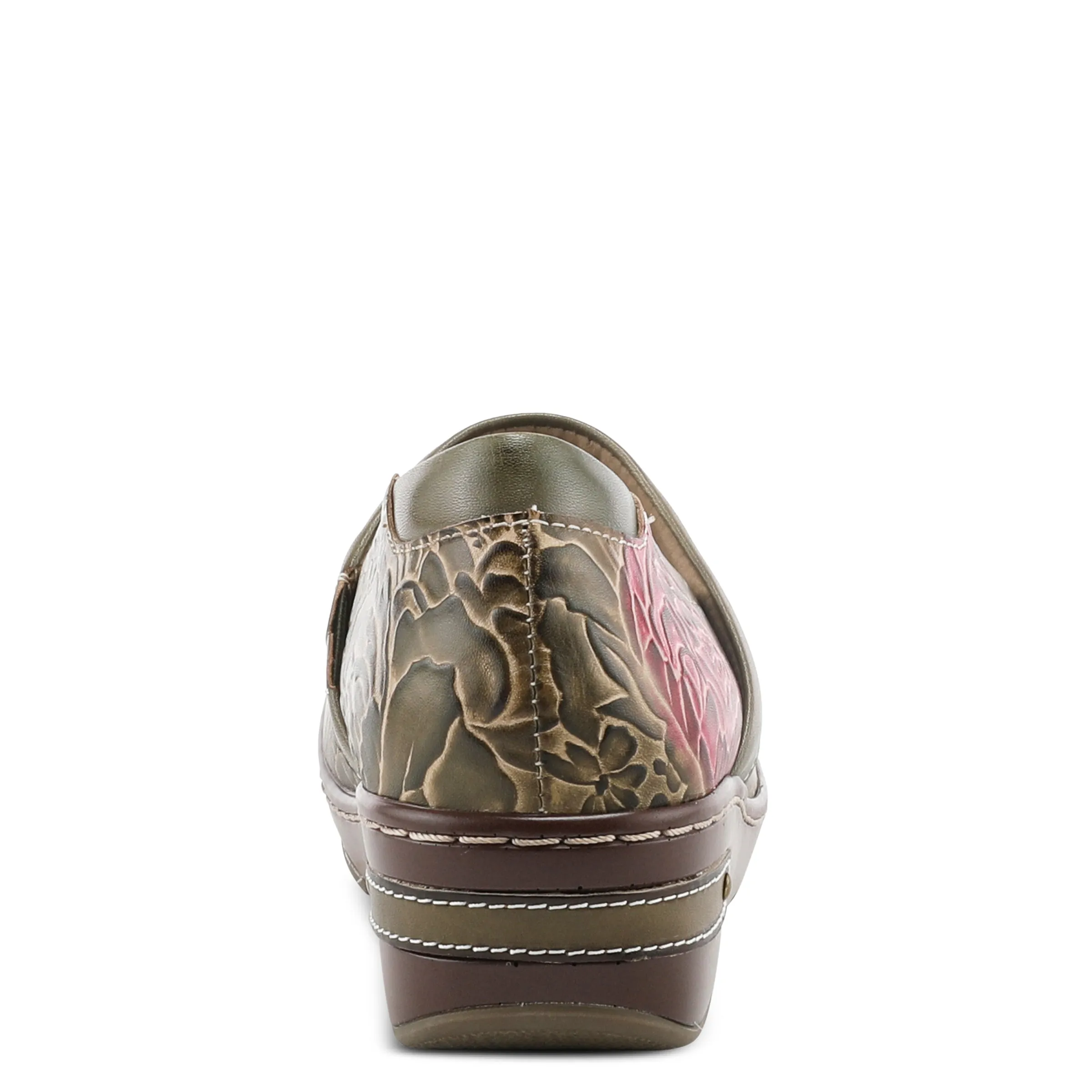 L'Artiste Elkayjay Women's Leather Slip On Clogs