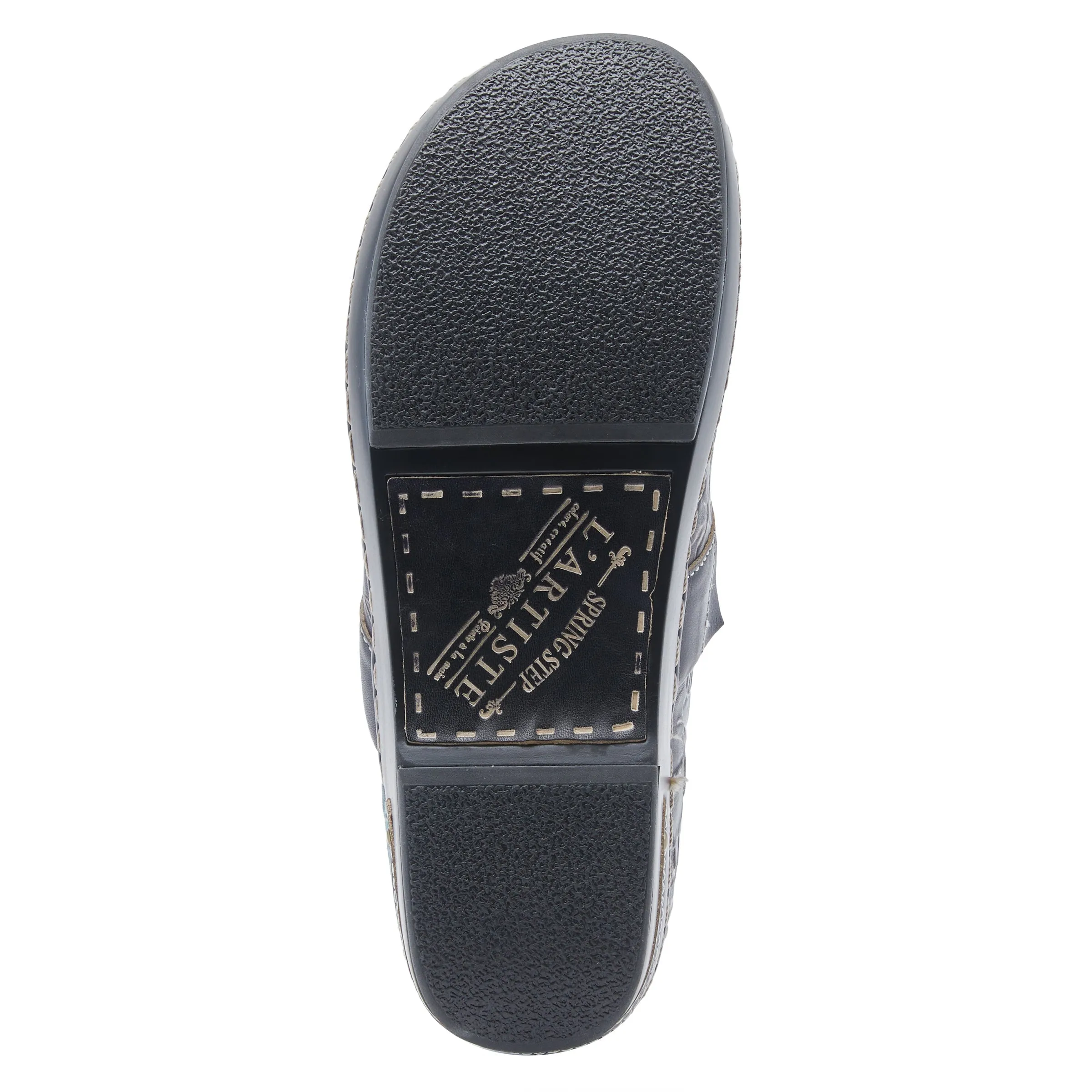 L'Artiste Elkayjay Women's Leather Slip On Clogs