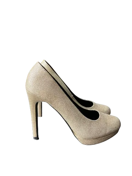 Le Chateau Gold Sparkly High Heels