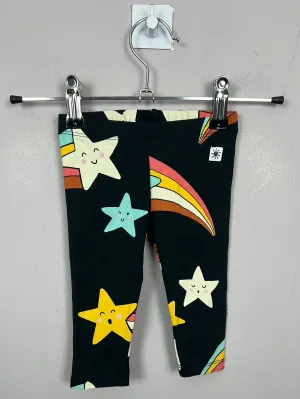 Lindex Shooting Star Leggings 2-4m