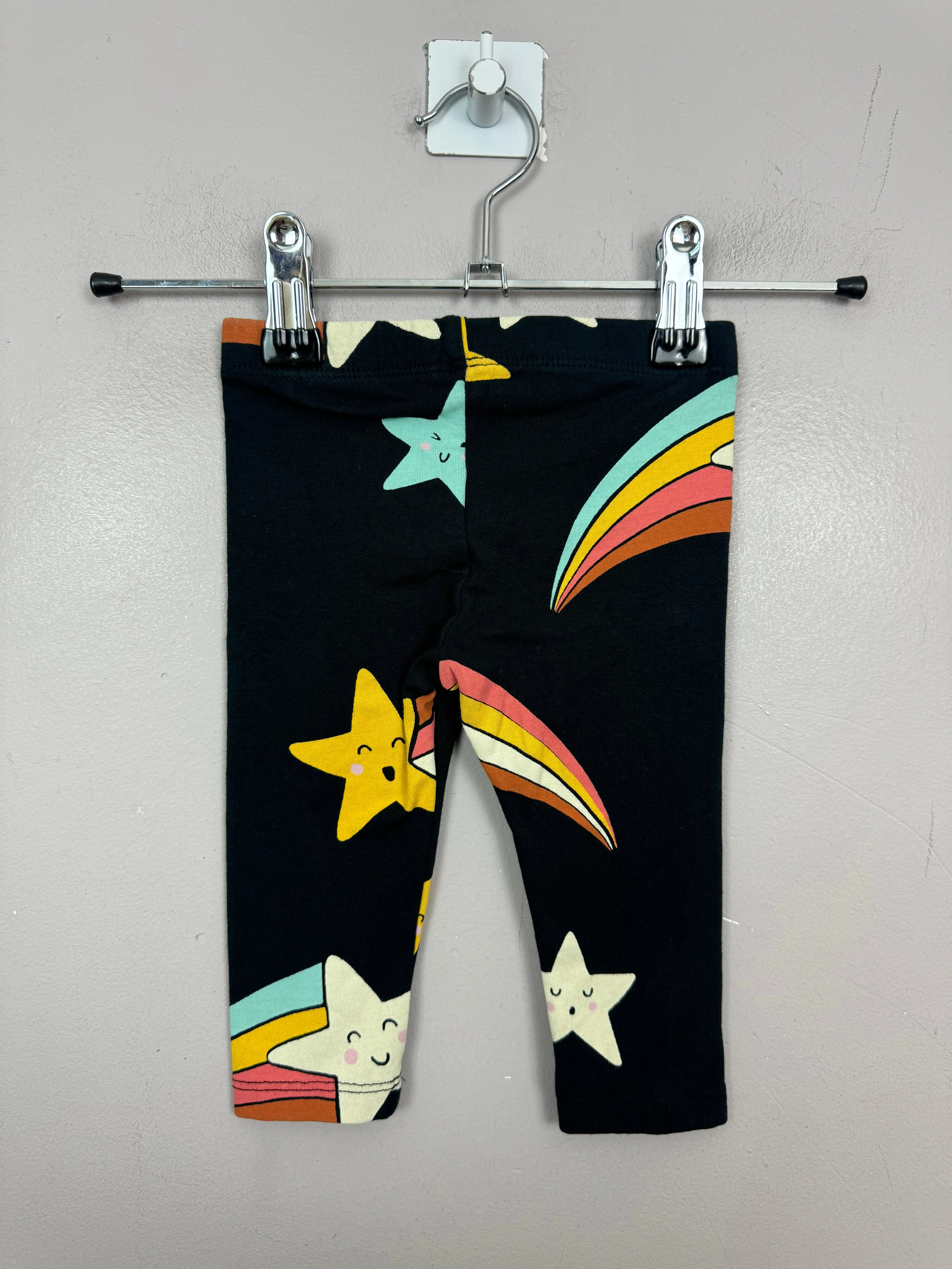 Lindex Shooting Star Leggings 2-4m