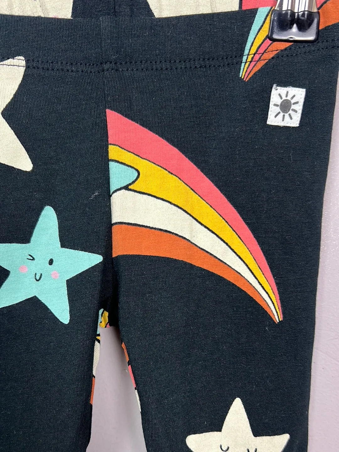 Lindex Shooting Star Leggings 2-4m