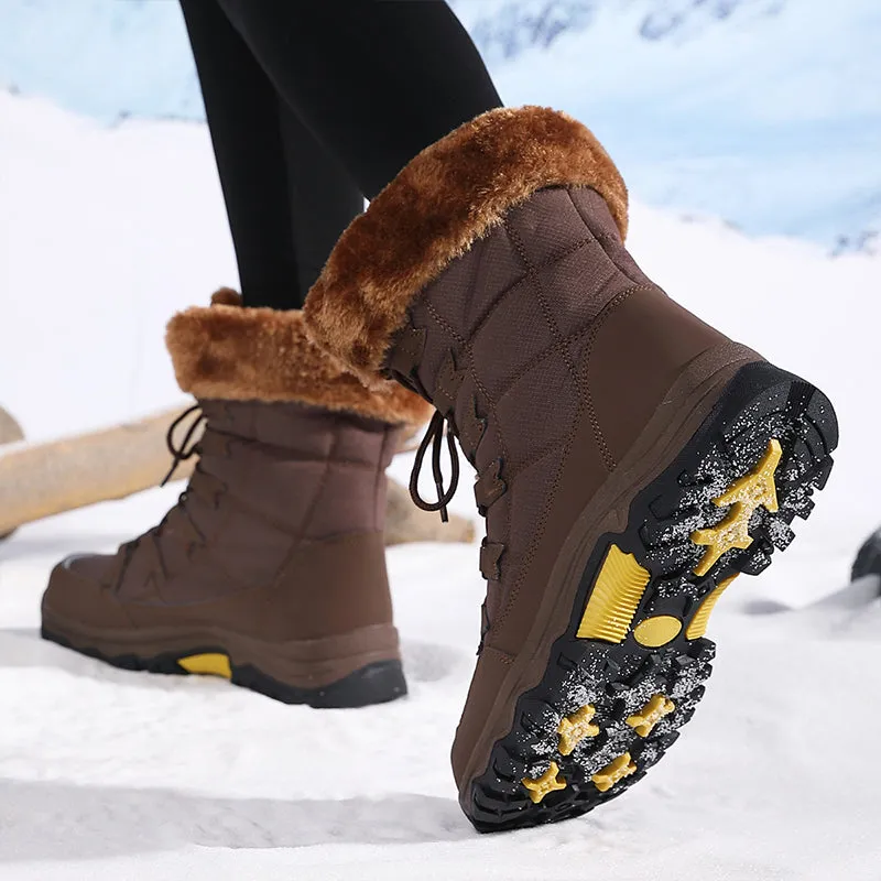 LINE | Warm waterproof winter Boots