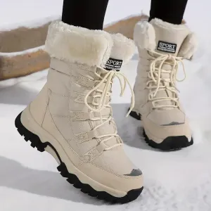 LINE | Warm waterproof winter Boots