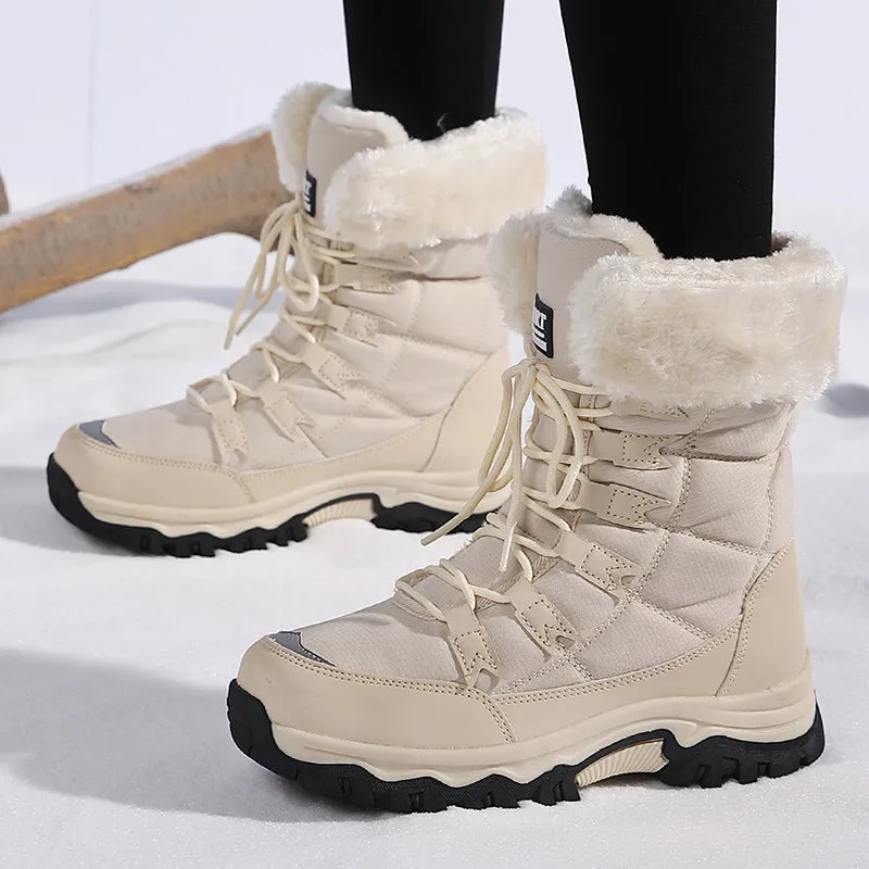 LINE | Warm waterproof winter Boots