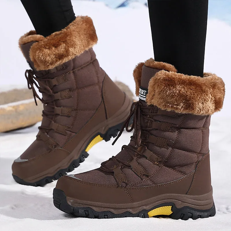 LINE | Warm waterproof winter Boots