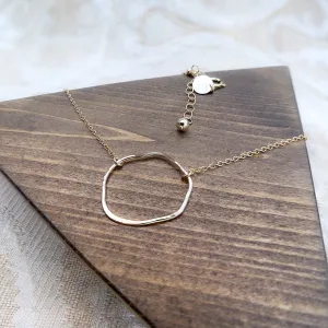 LIQUID Circle Necklace