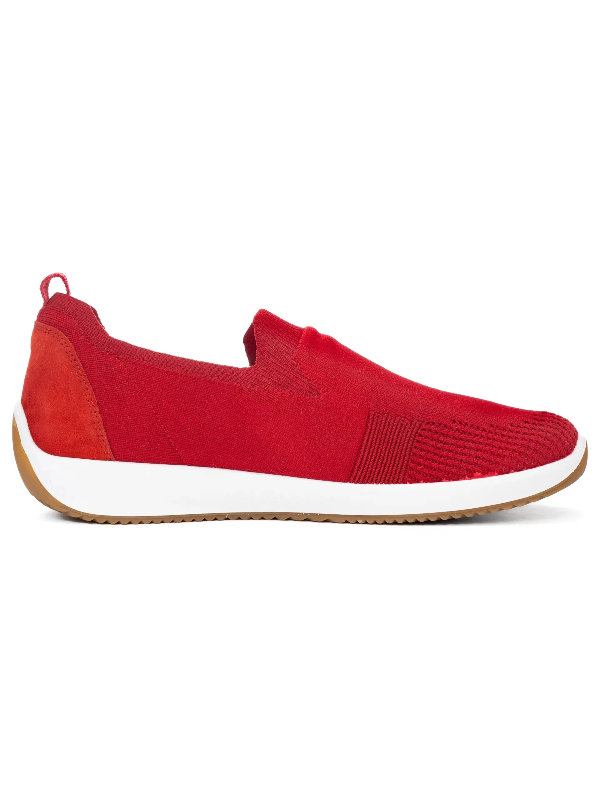 'Lissabon' women's loafer - red