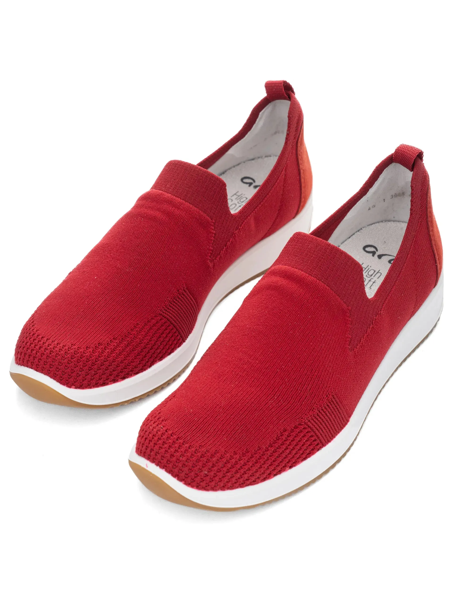 'Lissabon' women's loafer - red