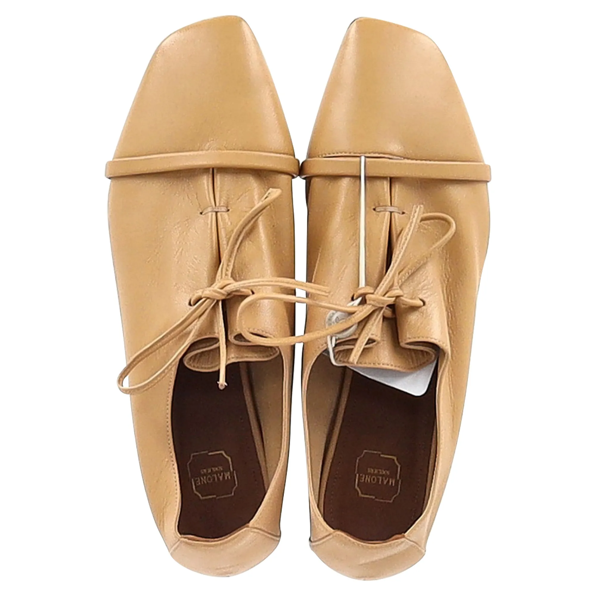 Malone Souliers June Loafers in Brown Calf Leather