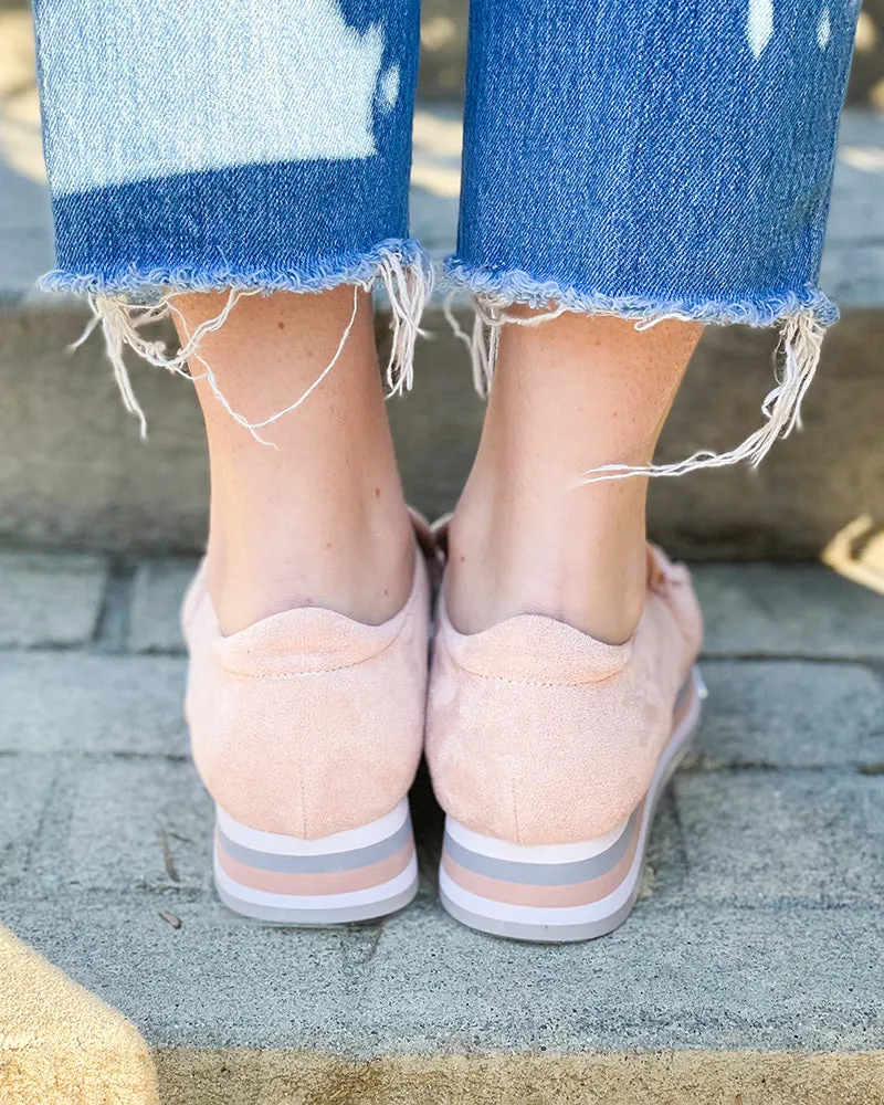 Matisse Bess Platform Loafer - Blush