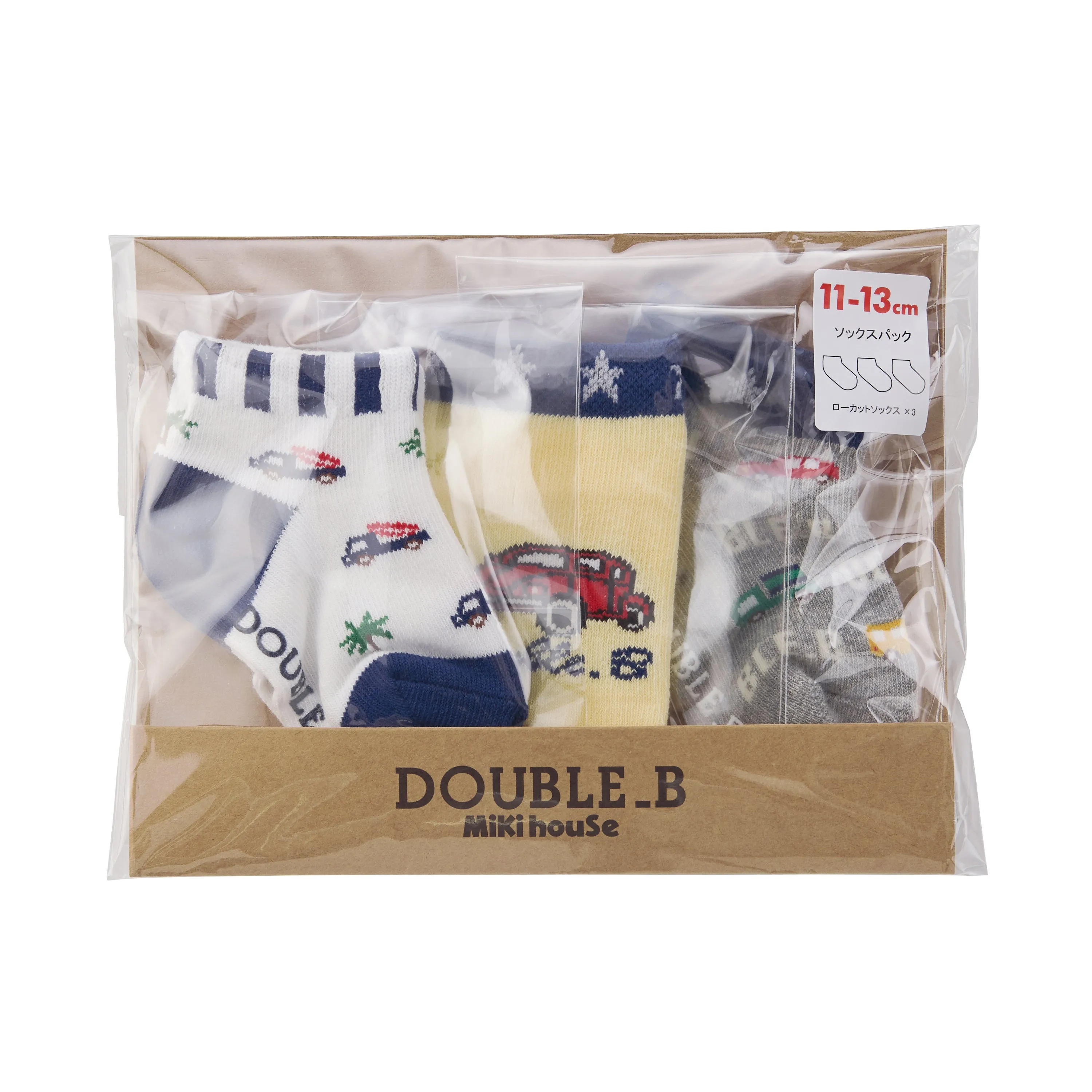 MIKIHOUSE DOUBLE_B SOCKS PACK