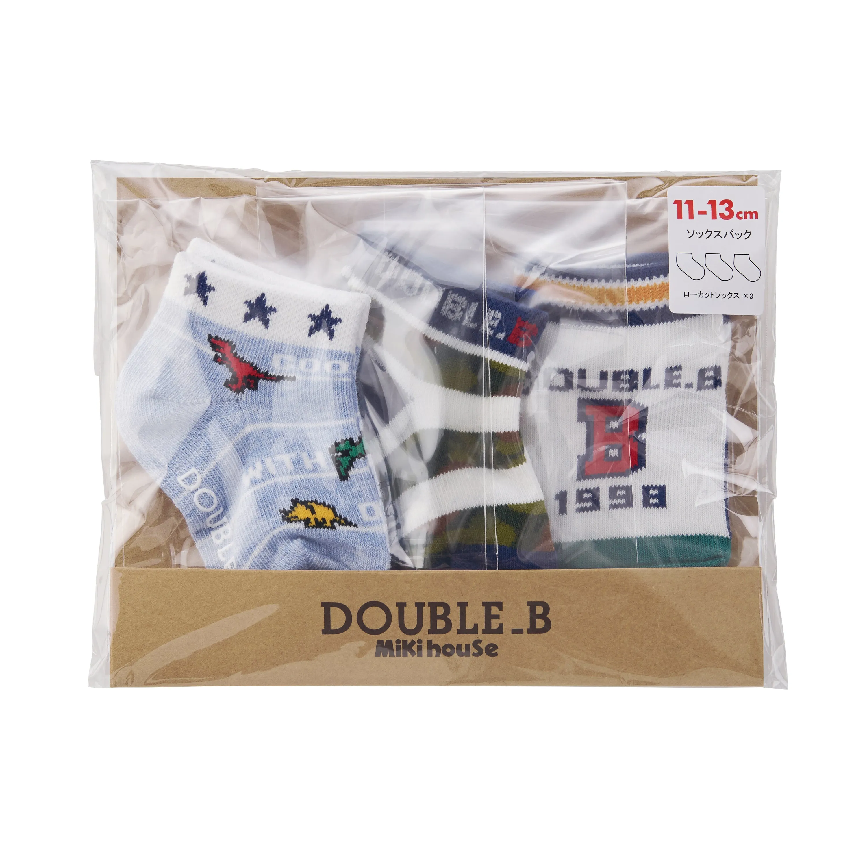 MIKIHOUSE DOUBLE_B SOCKS PACK
