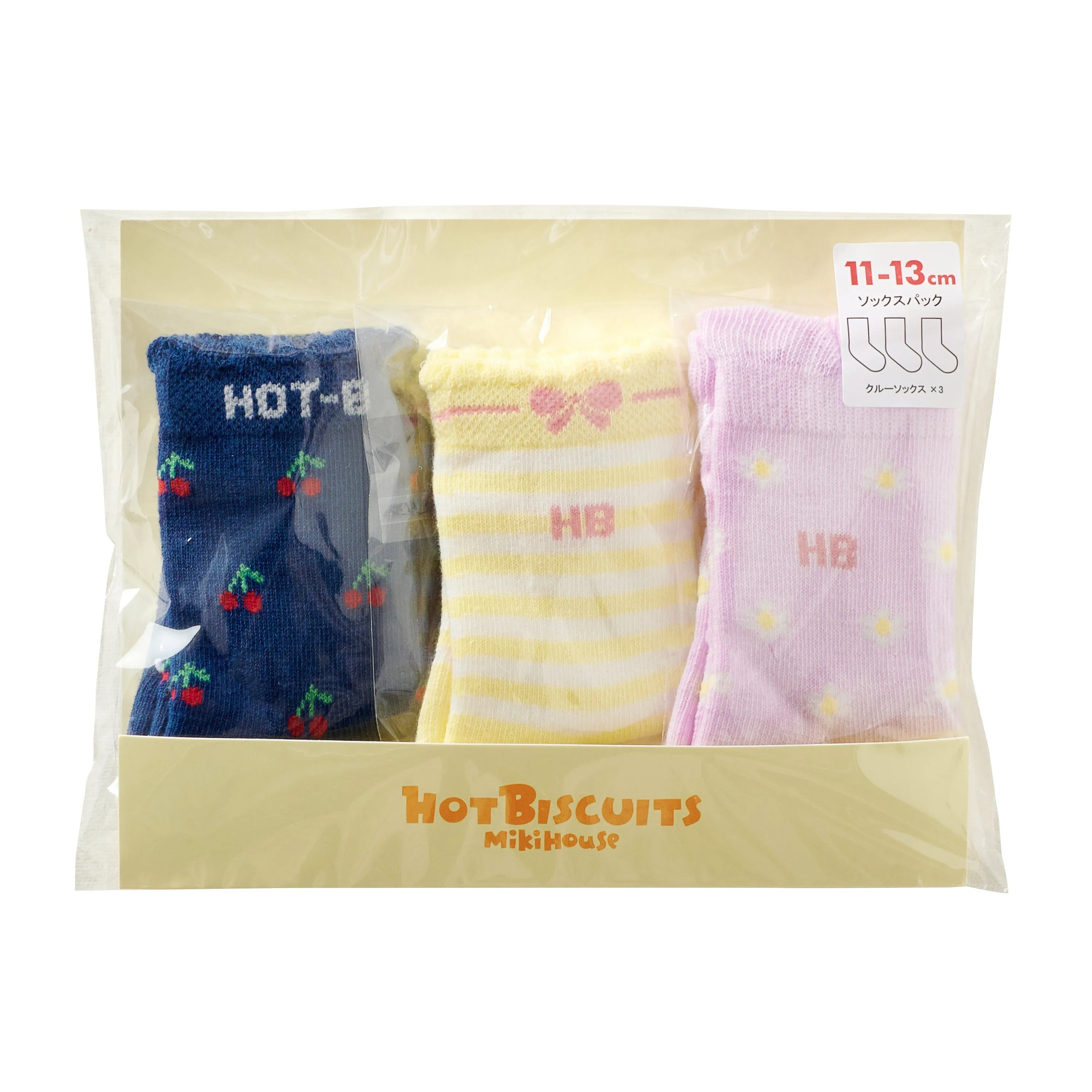 MIKIHOUSE HOT BISCUITS SOCKS SET