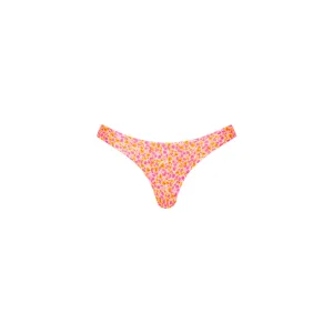Minimal Full Coverage Bikini Bottom - Sherbet Shimmer