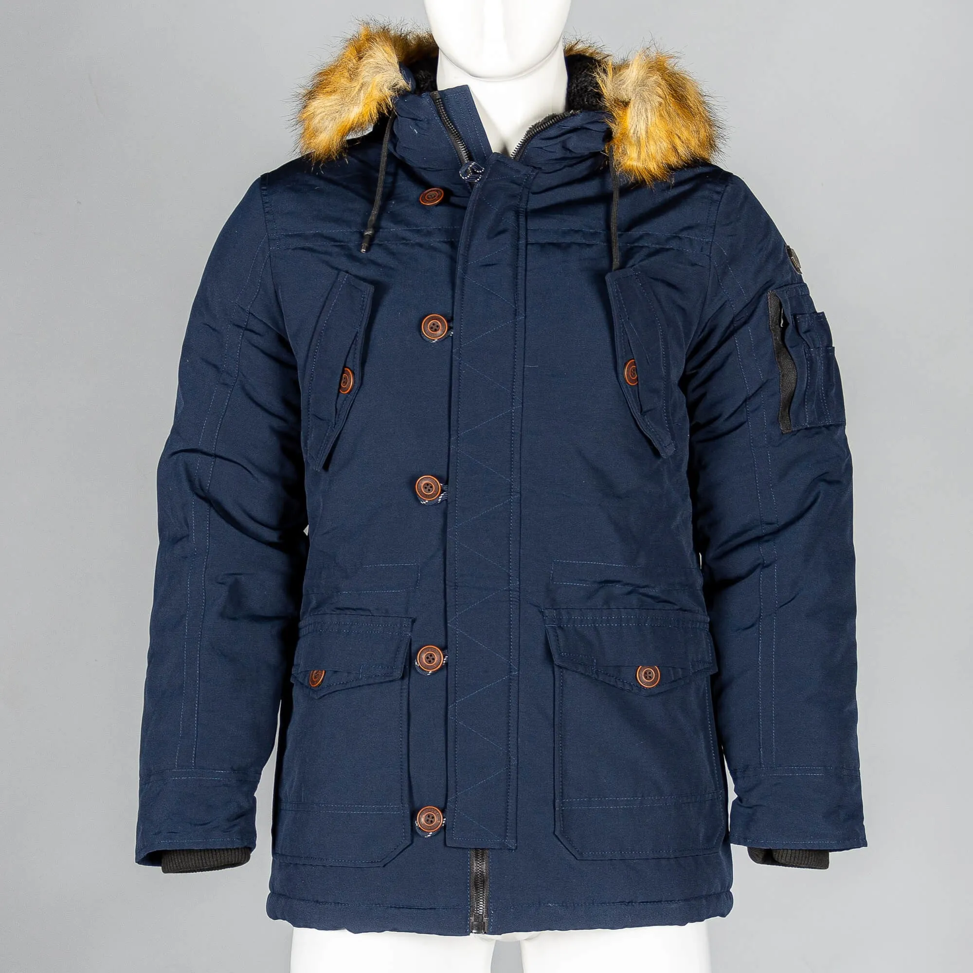 MZ72 Lestyle Parka Navy