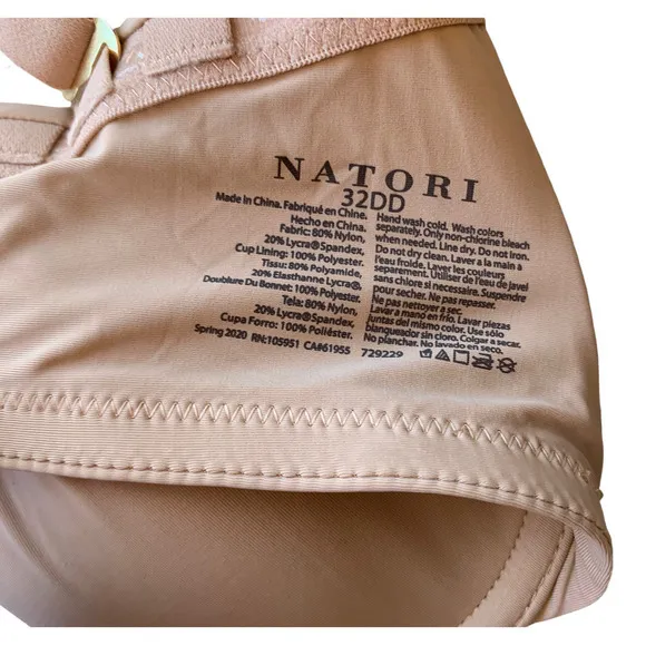 NATORI MINIMAL STRAPLESS BRA W/ Straps (32DD)
