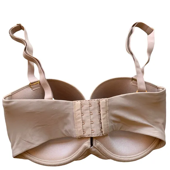 NATORI MINIMAL STRAPLESS BRA W/ Straps (32DD)