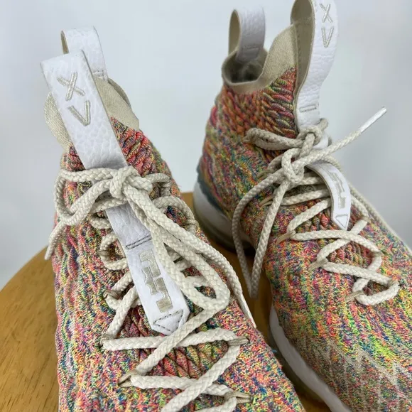 Nike Lebron XV 15 Cereal Fruity Pebbles Size 7Y