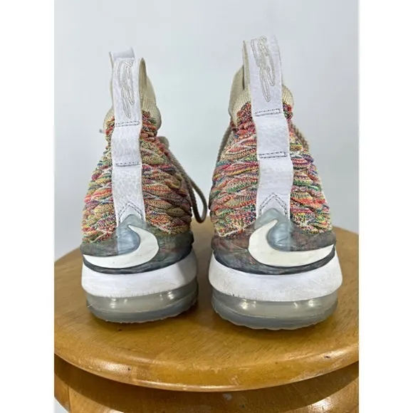 Nike Lebron XV 15 Cereal Fruity Pebbles Size 7Y