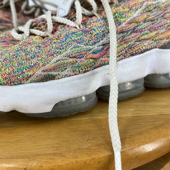 Nike Lebron XV 15 Cereal Fruity Pebbles Size 7Y