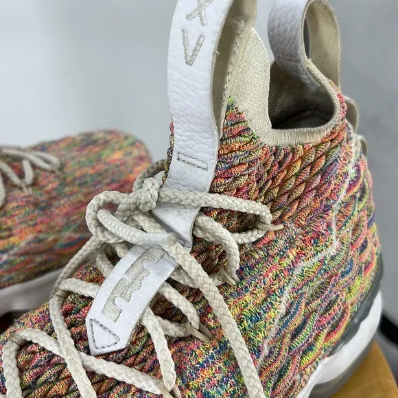 Nike Lebron XV 15 Cereal Fruity Pebbles Size 7Y