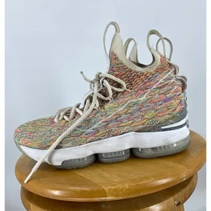 Nike Lebron XV 15 Cereal Fruity Pebbles Size 7Y