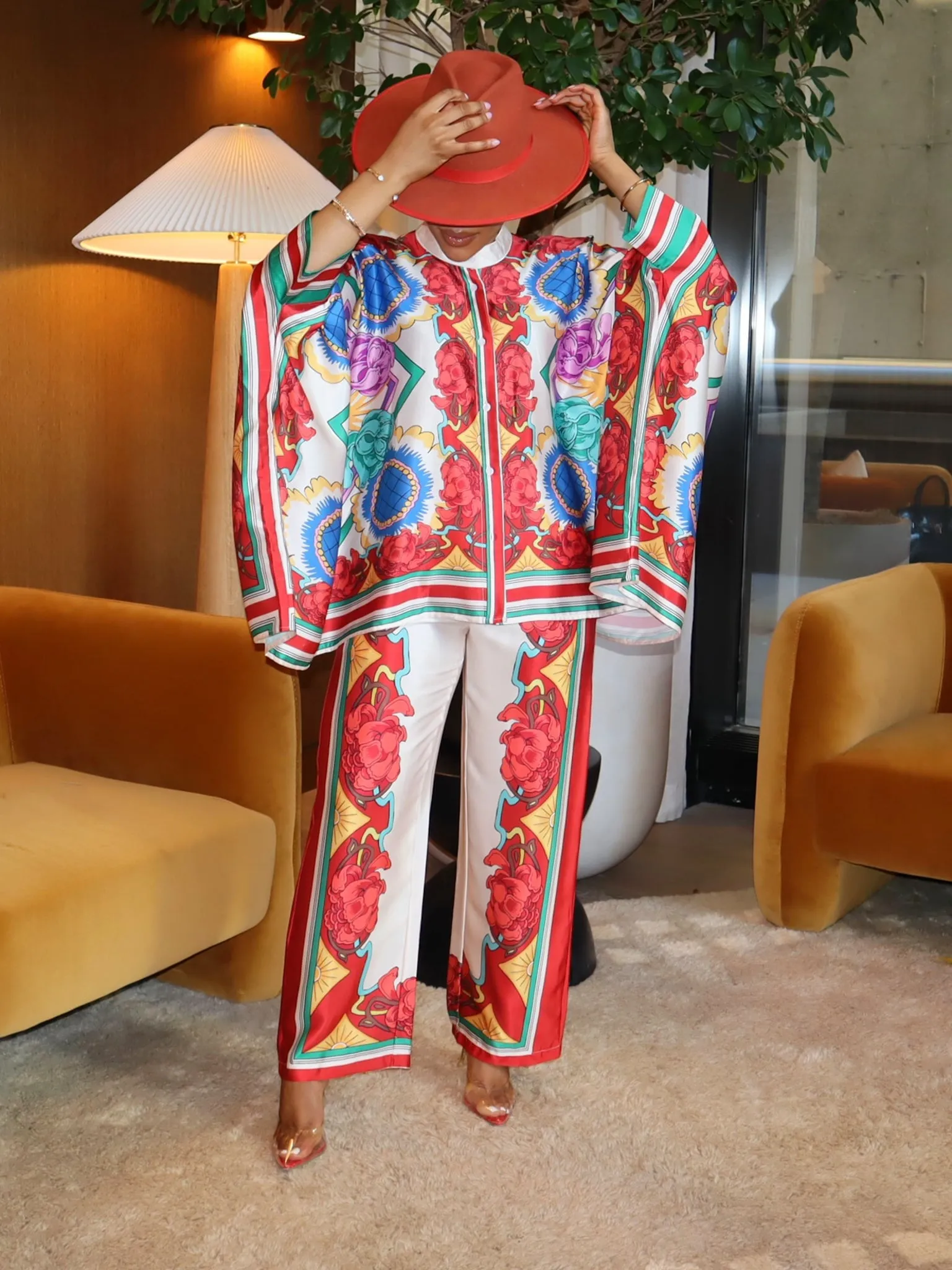 Nisa Printed Set