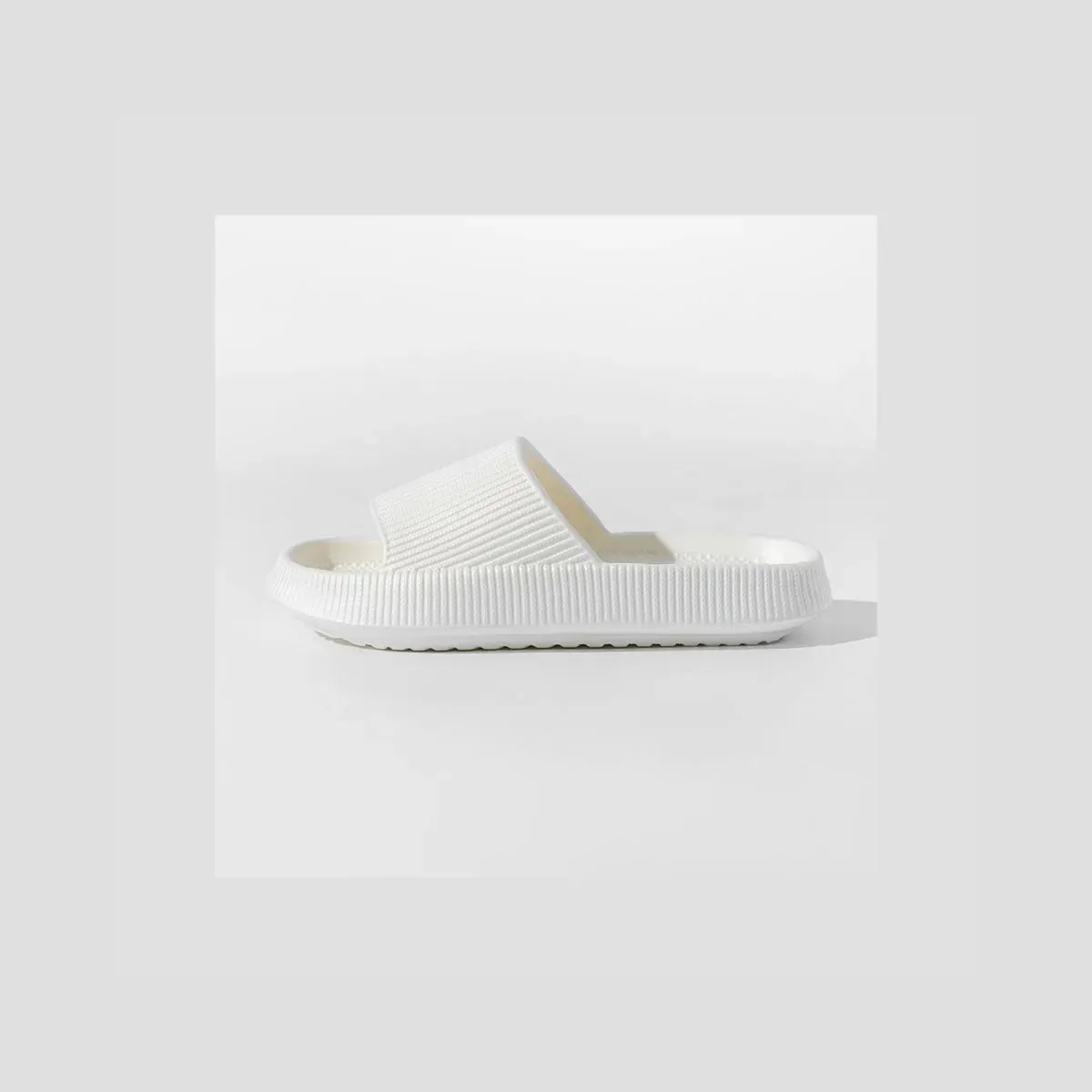 Open Toe Platform Slippers