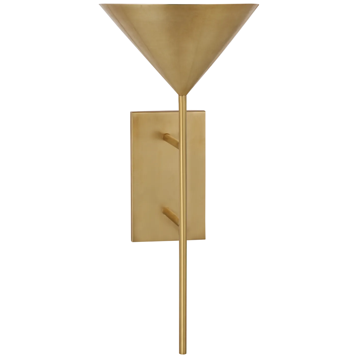 Orsay Medium Uplight Sconce in Hand-Rubbed Antique Brass