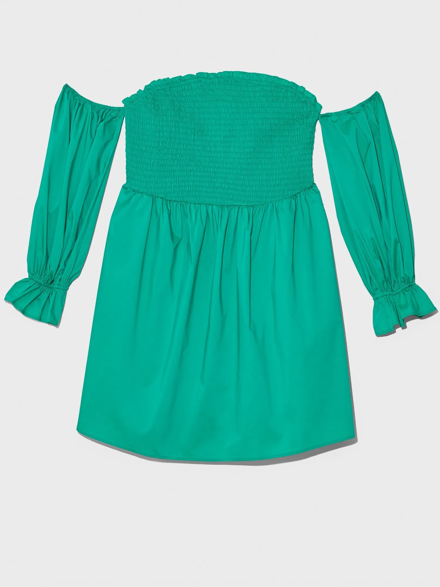 Patrice Off The Shoulder Poplin Dress