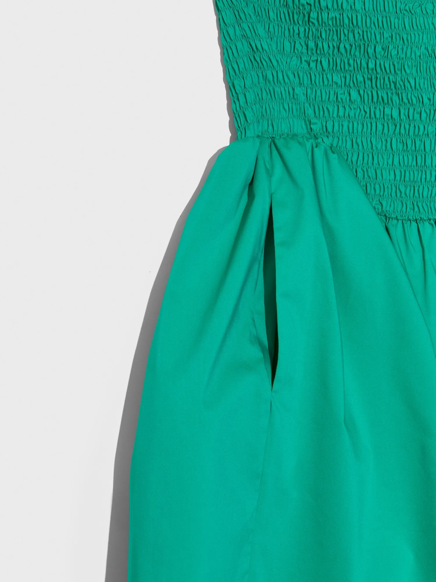 Patrice Off The Shoulder Poplin Dress